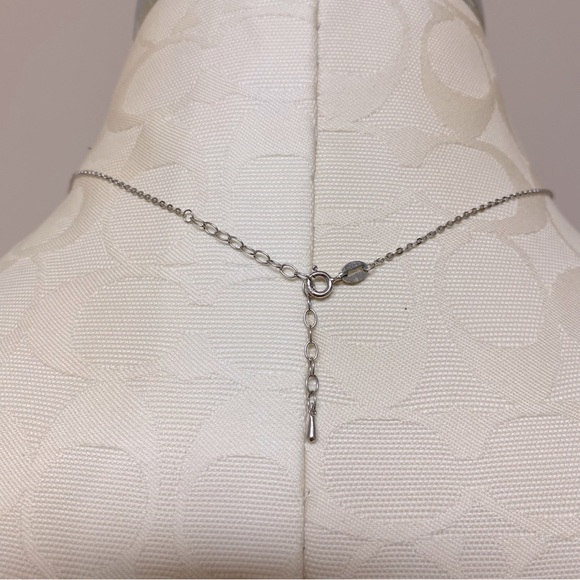 Silver Triangle Necklace - Picture 2 of 2